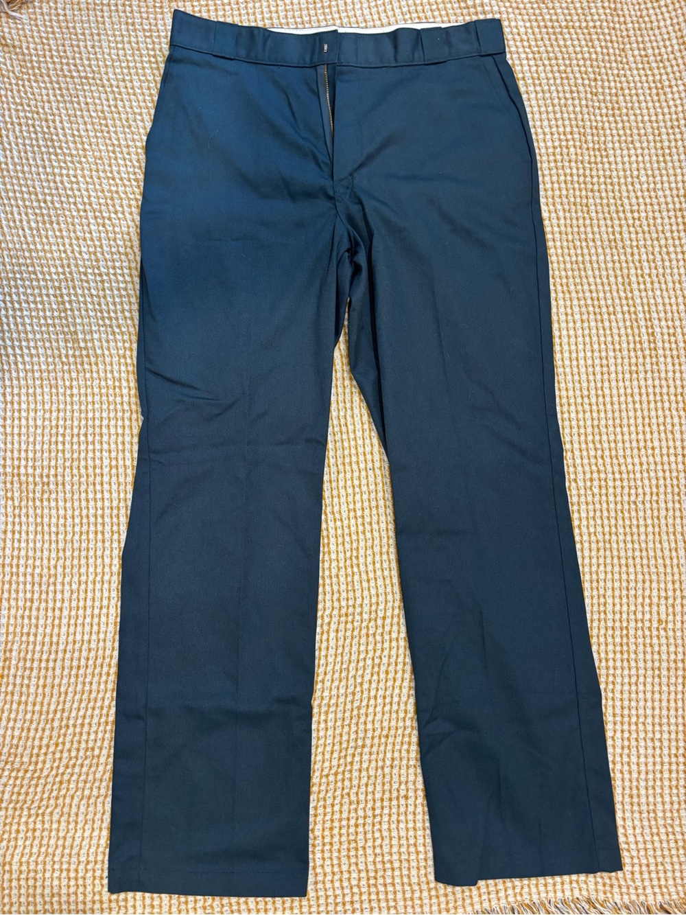 Dickies Men's Navy Blue Straight-Leg Dress Pants sz 14L